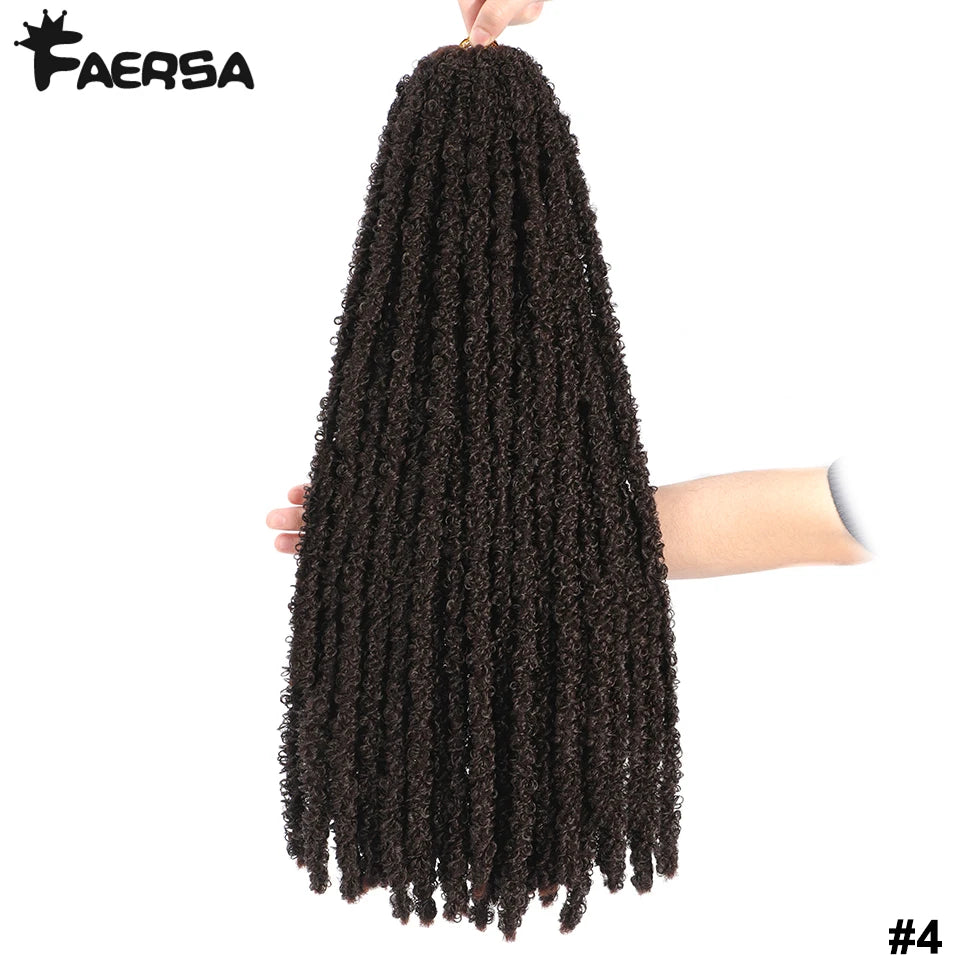 Butterfly Locs Crochet Synthetic Hair - Various Colors Available