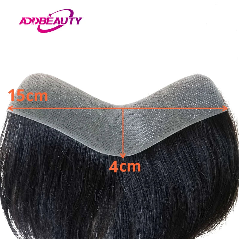 Vloop Thin PU Invisible Skin Human Hair Capillary Prothesis Frontal - Various Options Available