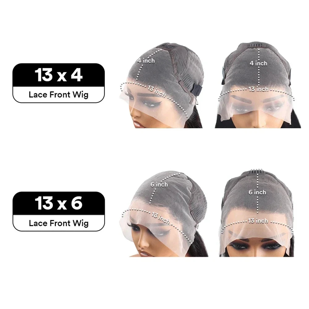 Ombre and Highlight Body Wave - HD Lace Frontal Human Hair Wig