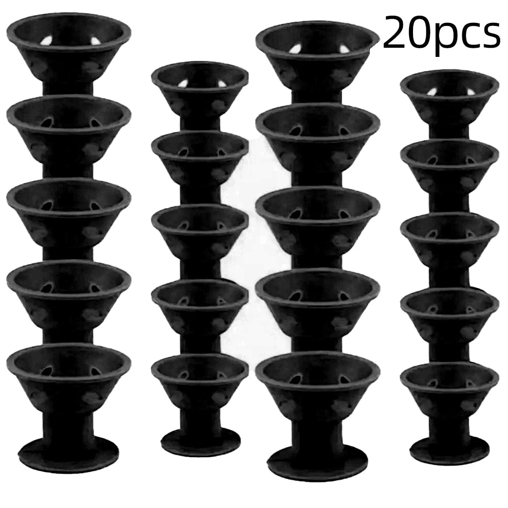 10/20pcs Mushroom Hair Curlers Soft Gentle Hair Care Rollers Non-Slip Silicone Wave Formers for Easy DIY Styling Curling Tools