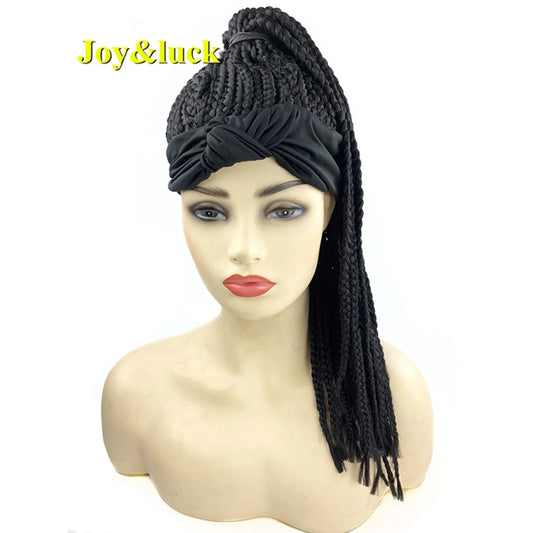 Synthetic Headband Braided Wigs