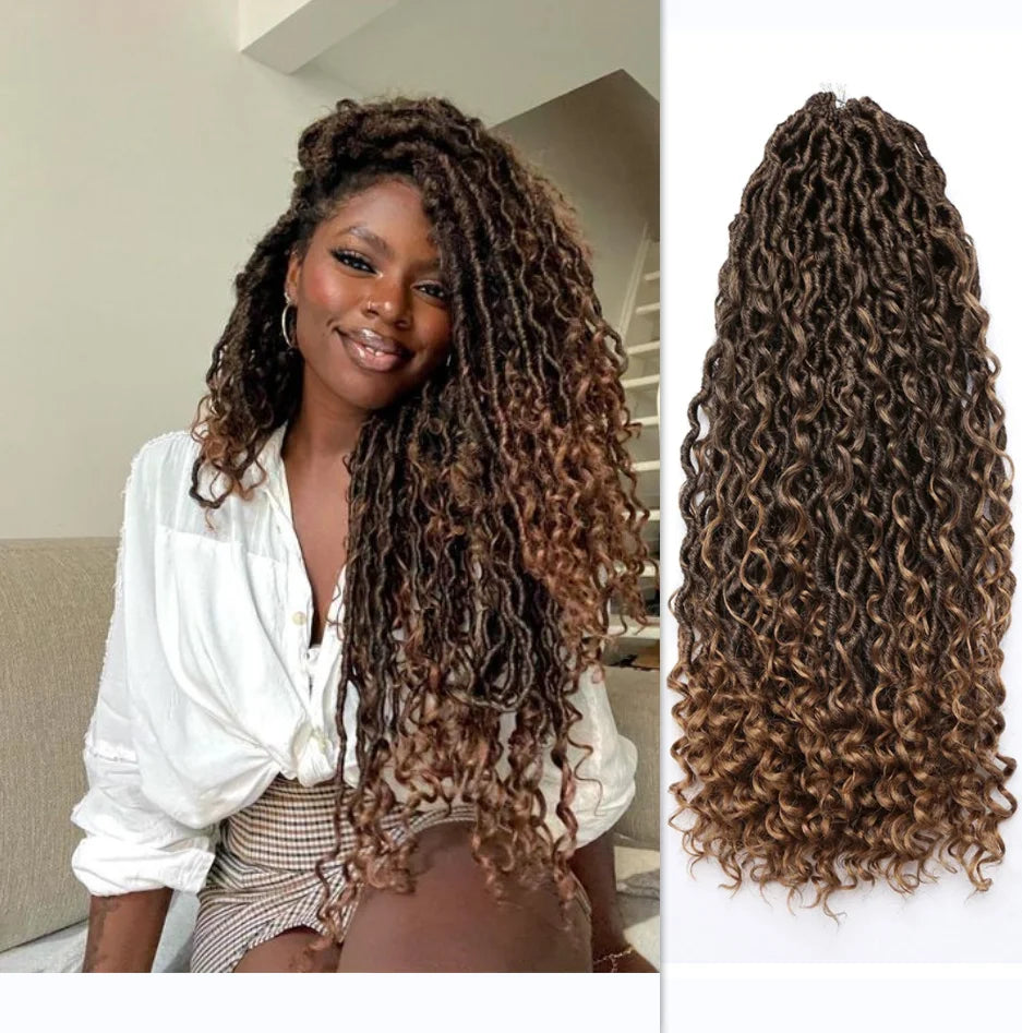 Goddess Locs Synthetic Crochet Hair