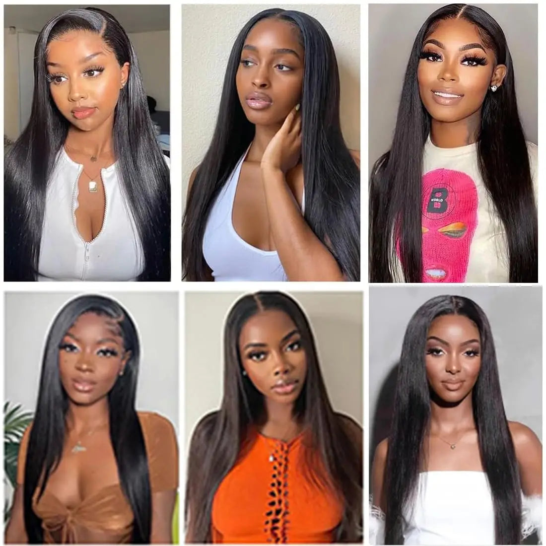 13x4 Lace Human Hair Straight Lace Frontal PrePlucked