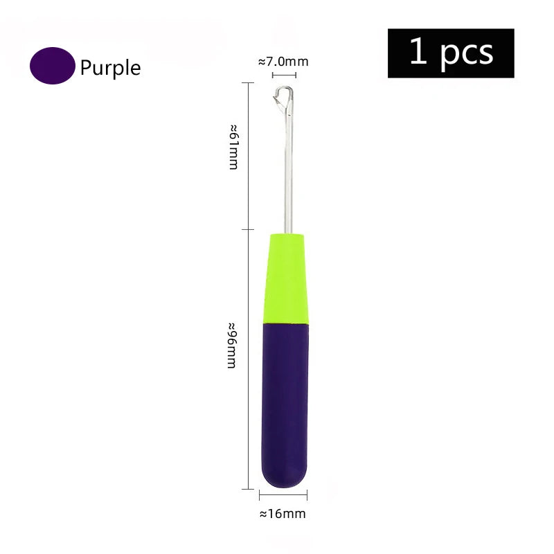 Plastic Crochet Hook Tool for Hair - Other Options Available
