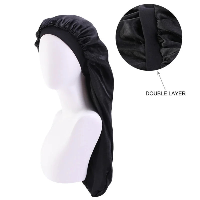 Unisex Elastic Bonnet  for Long Hair