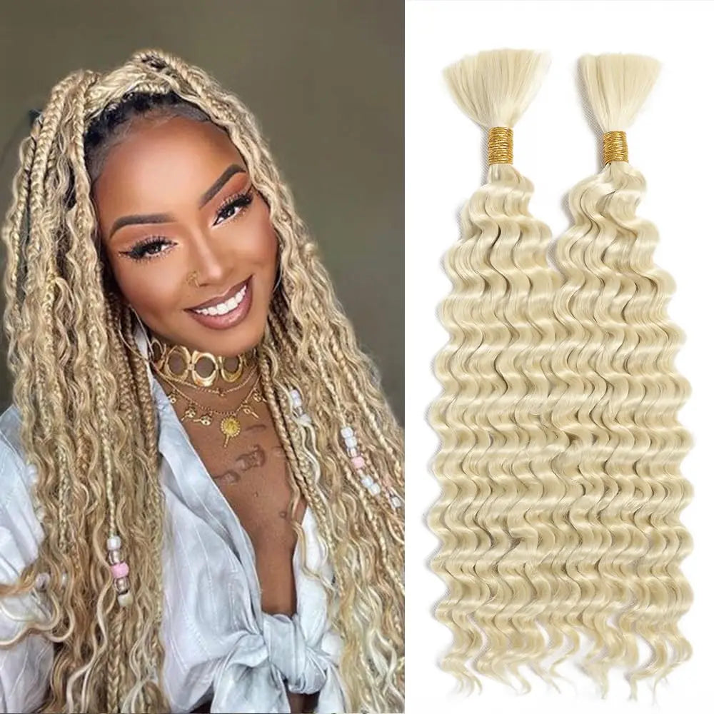 Synthetic Deep Wave Boho Braiding Hair - Various Colors Available