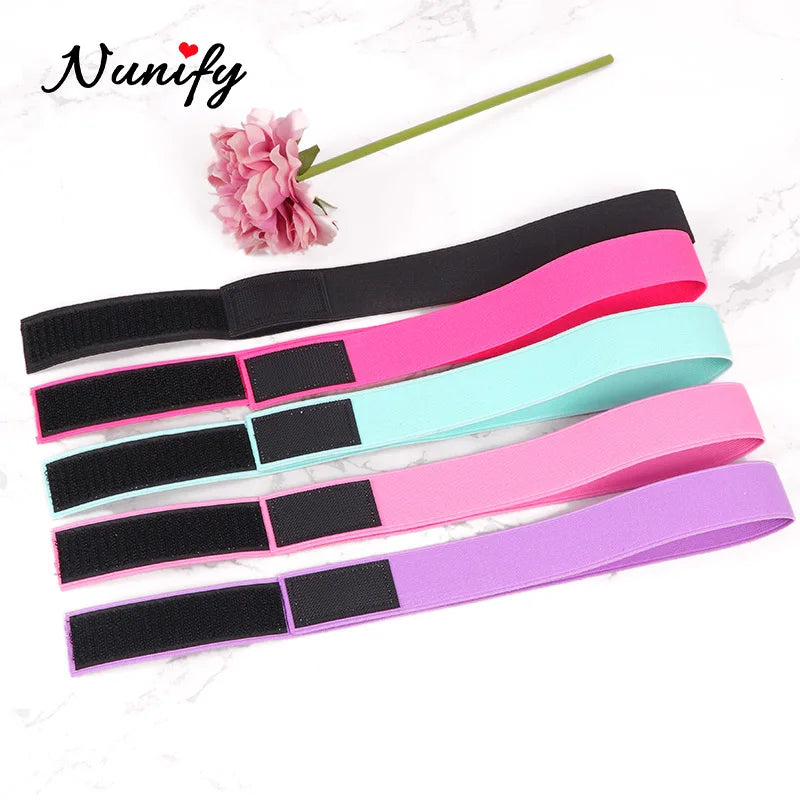 3PC Elastic Melting Lace Headband With Edge Brush/Comb
