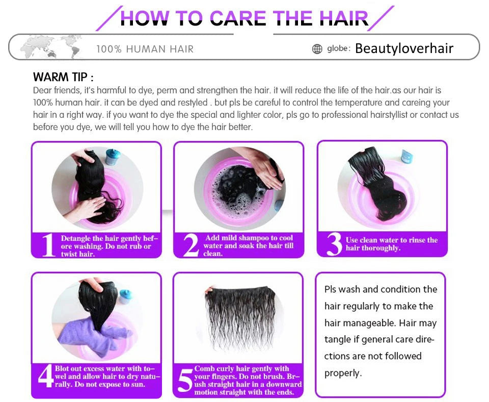 Body Wave Transparent Lace Closure With Baby Hair - Human Hair - Various sizes
