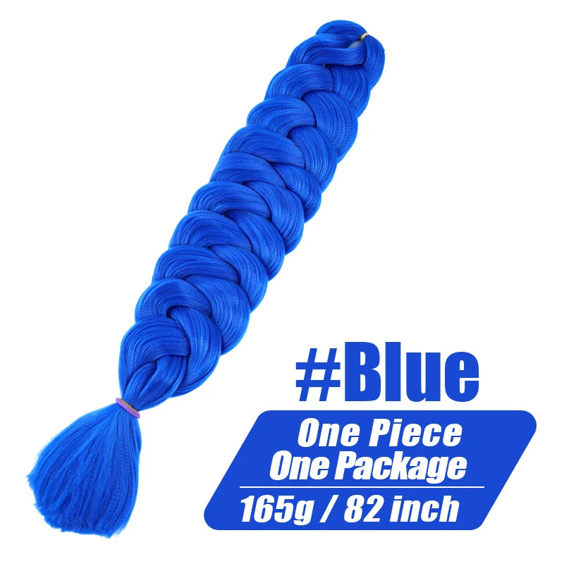 Xpression Pre Stretched Synthetic Braiding Hair - Various Colors Available