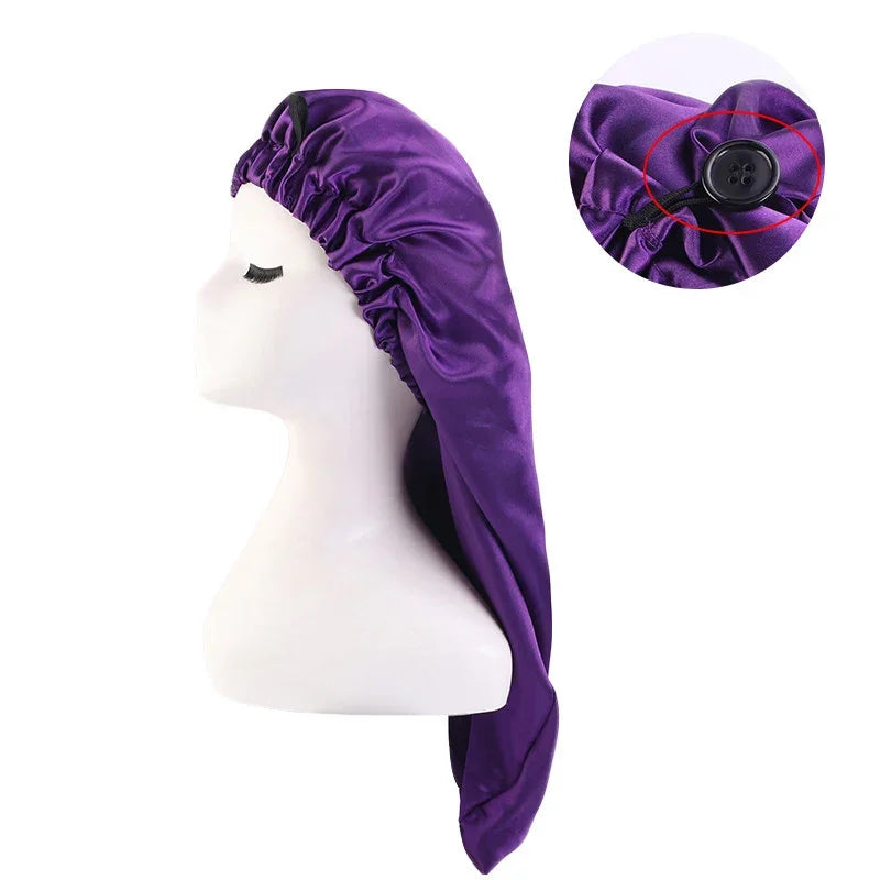 Unisex Elastic Bonnet  for Long Hair