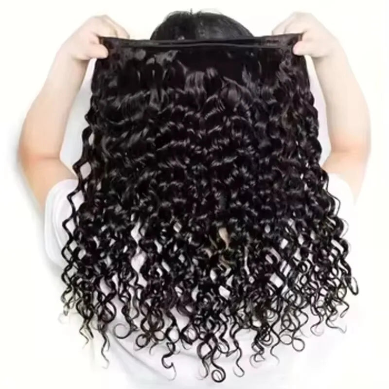 Deep Wave Brazilian Virgin Human Hair Bundles