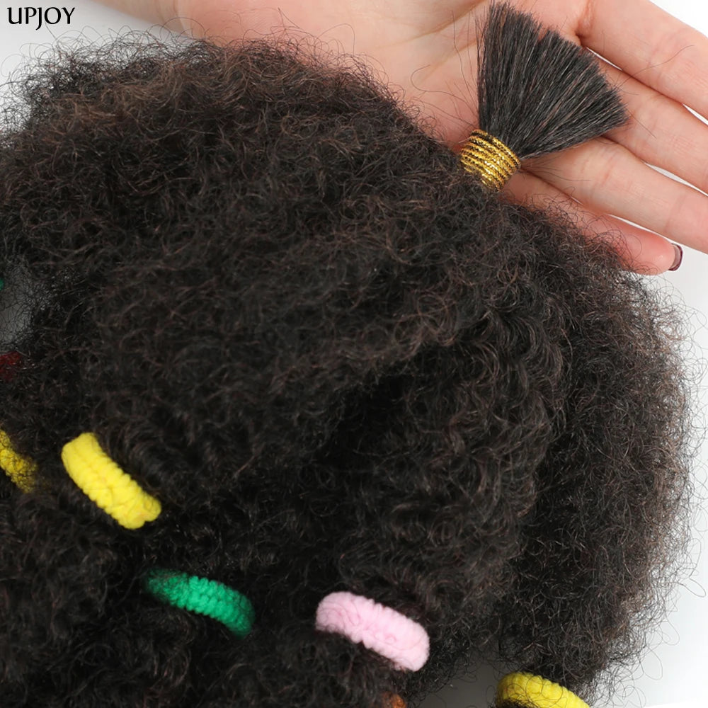 Afro Kinky Curly Marley Synthetic 12inch Hair - Various Colors Available