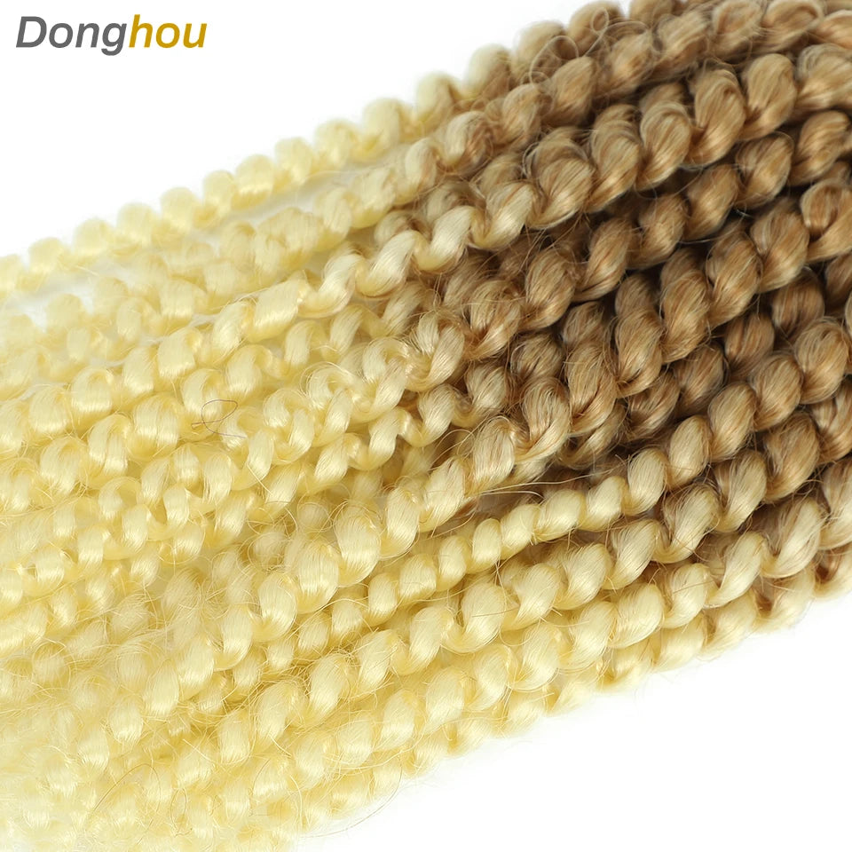 Curly Passion Twist Synthetic Crochet Hair - Various Colors Available