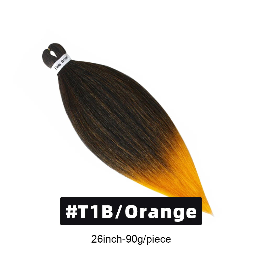 Pre Stretched Synthetic Braiding Hair