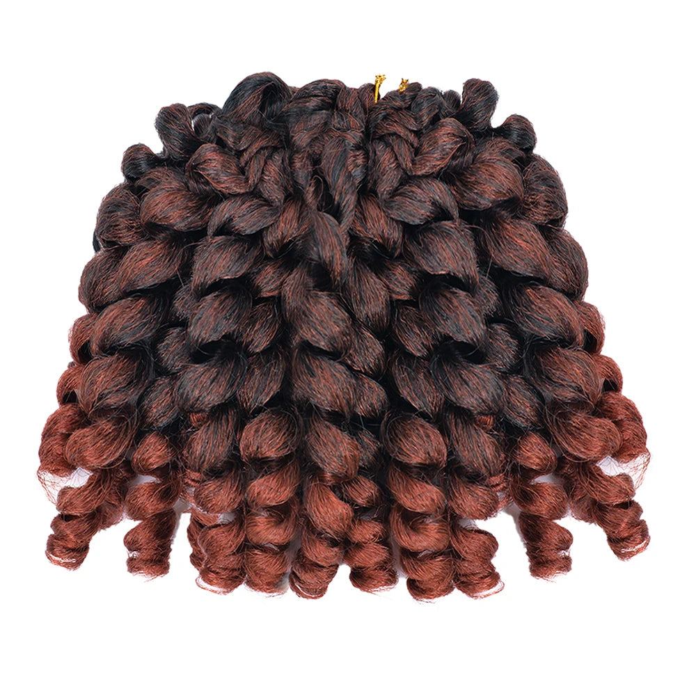 Jumpy Wand Curl Synthetic Crochet Hair