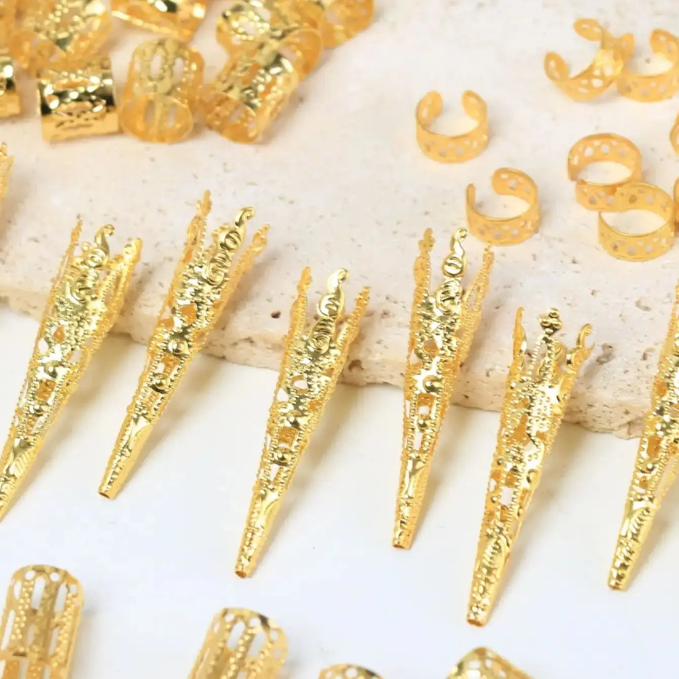 50pcs Personalized Combination Rings Clips