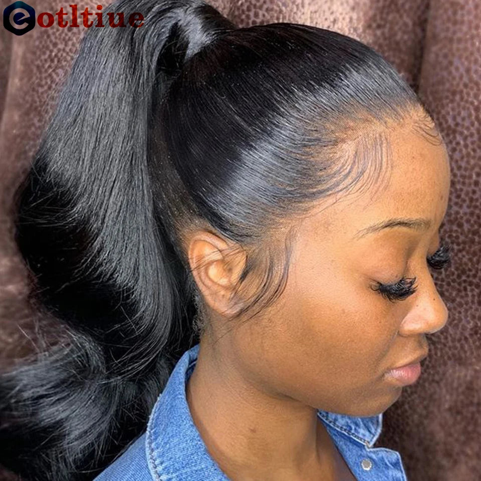 Body Wave Brazilian Remy Drawstring Clip In Human Hair Ponytail, 8-26 Inches Available