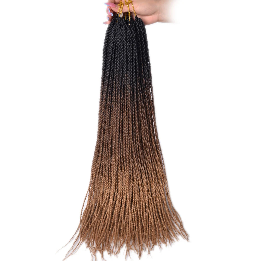 Synthetic Long Pre-Looped Box Braids Crochet Hair