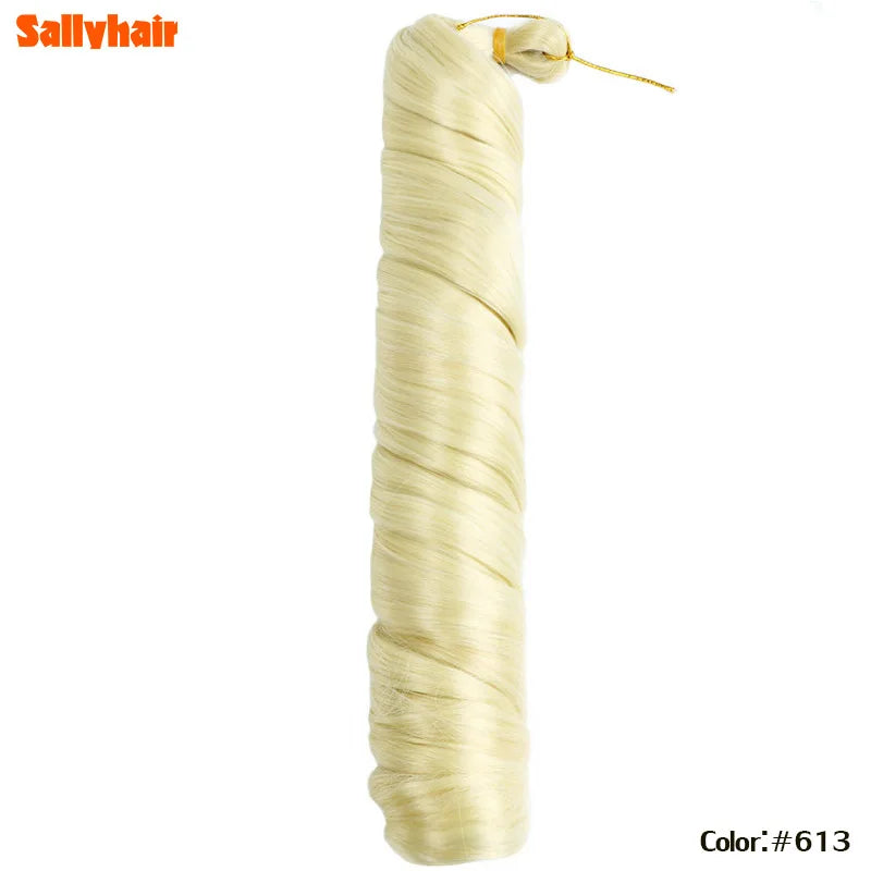 Synthetic French Spiral Curly Pre-Stretched Braiding Hair