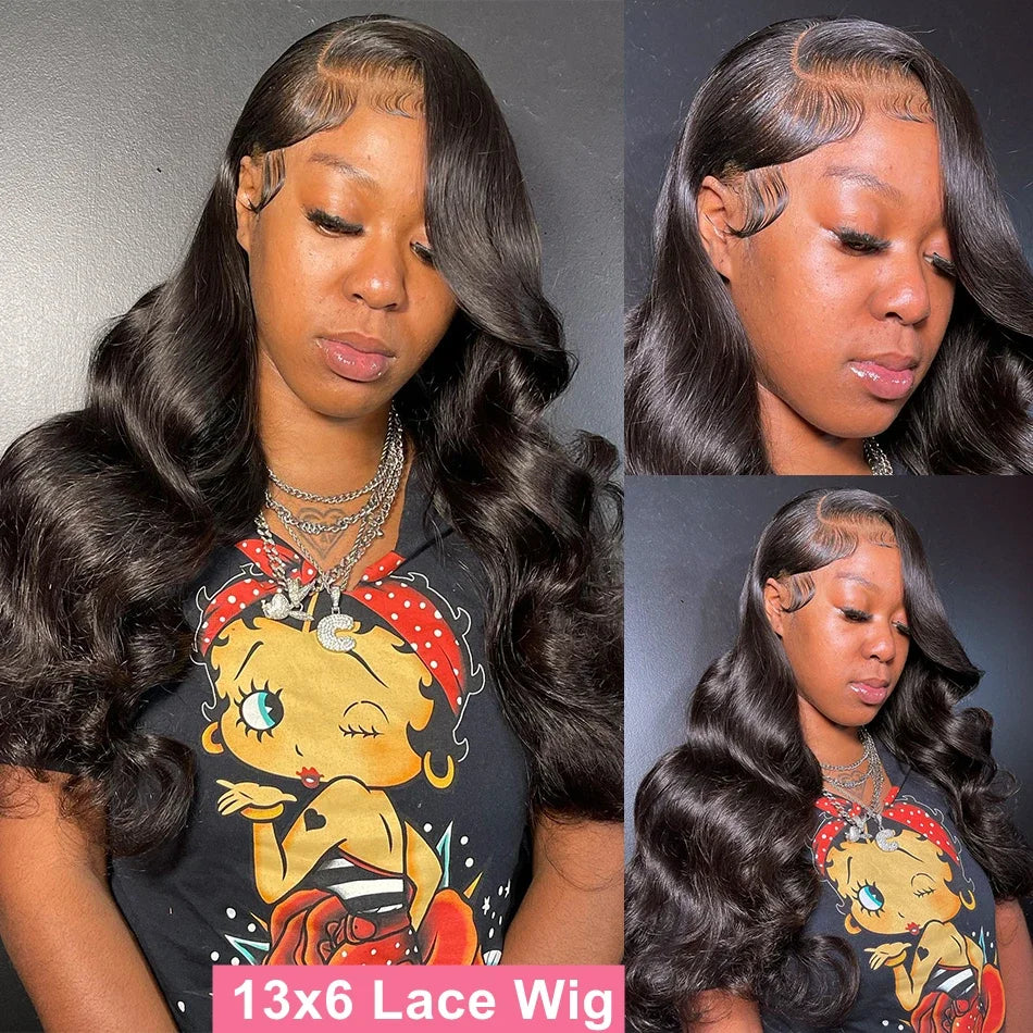 Body Wave HD Transparent Lace Frontal Wig