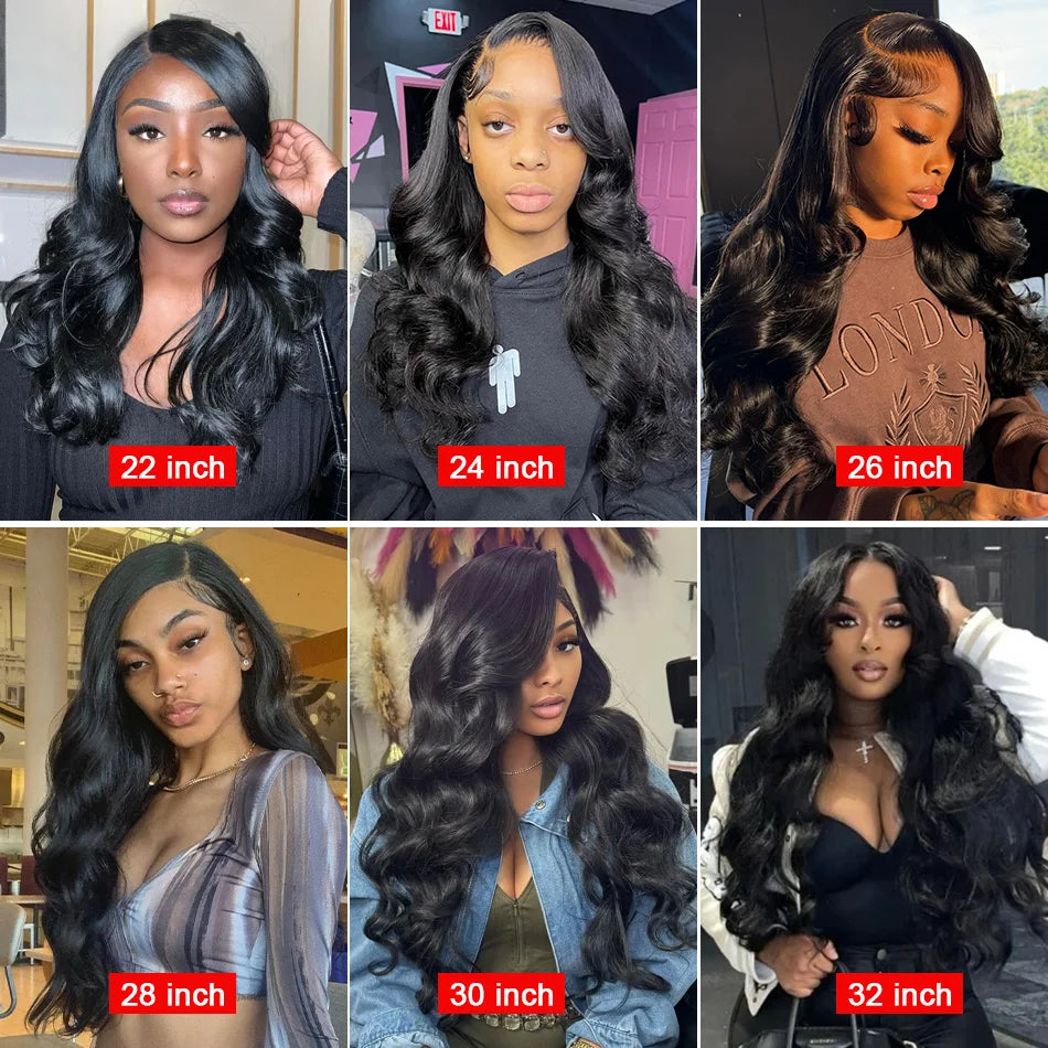 Brazilian Body Wave - Glueless HD Lace Front Wear & Go Human Hair Wig
