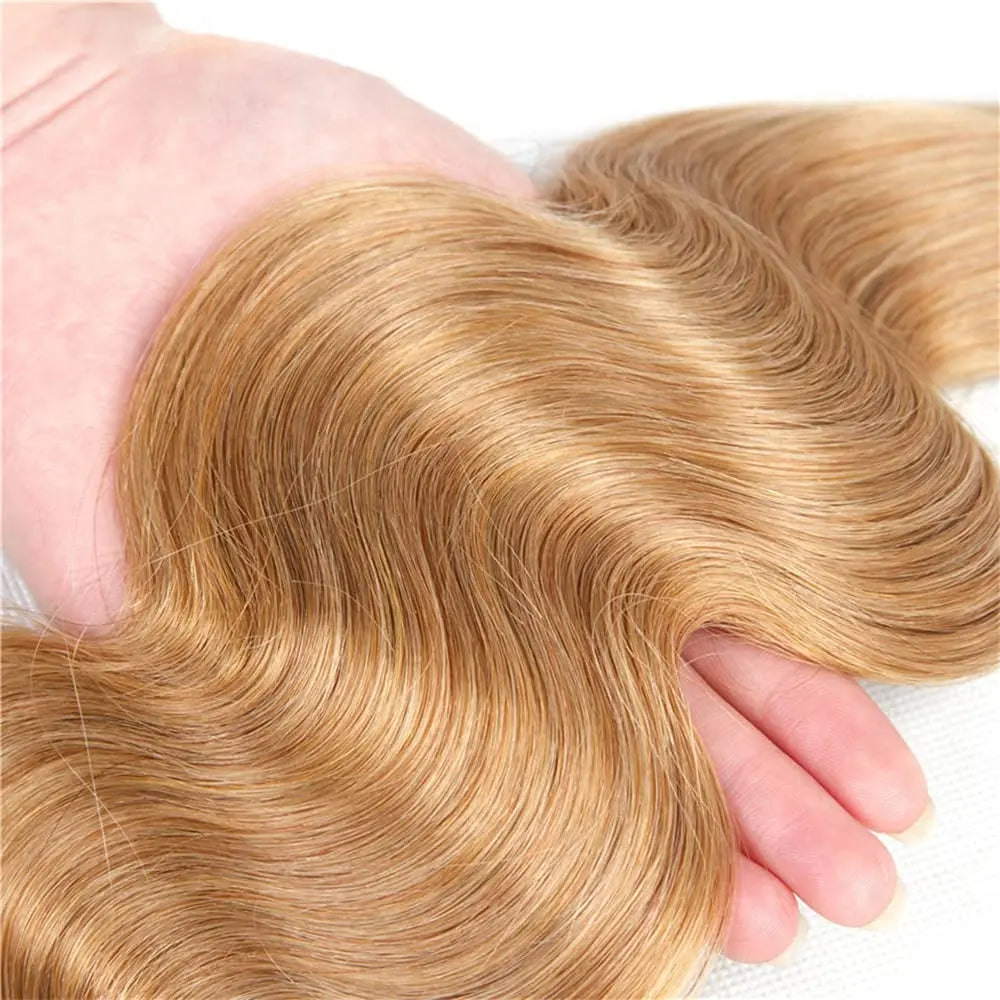 Body Wave Bundles Human Hair - Ombre Colored