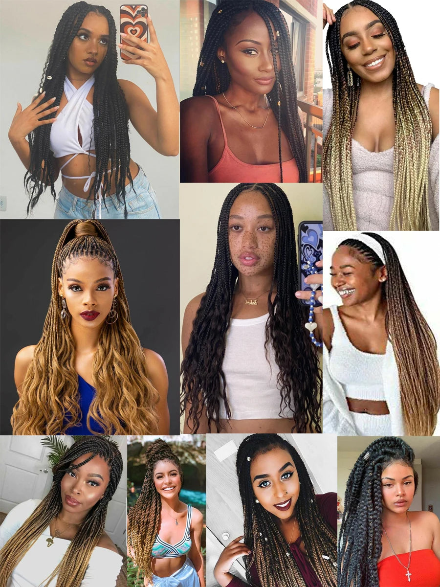 Refined Hair Pre stretched EZ Braid Synthetic - Various Colors Available