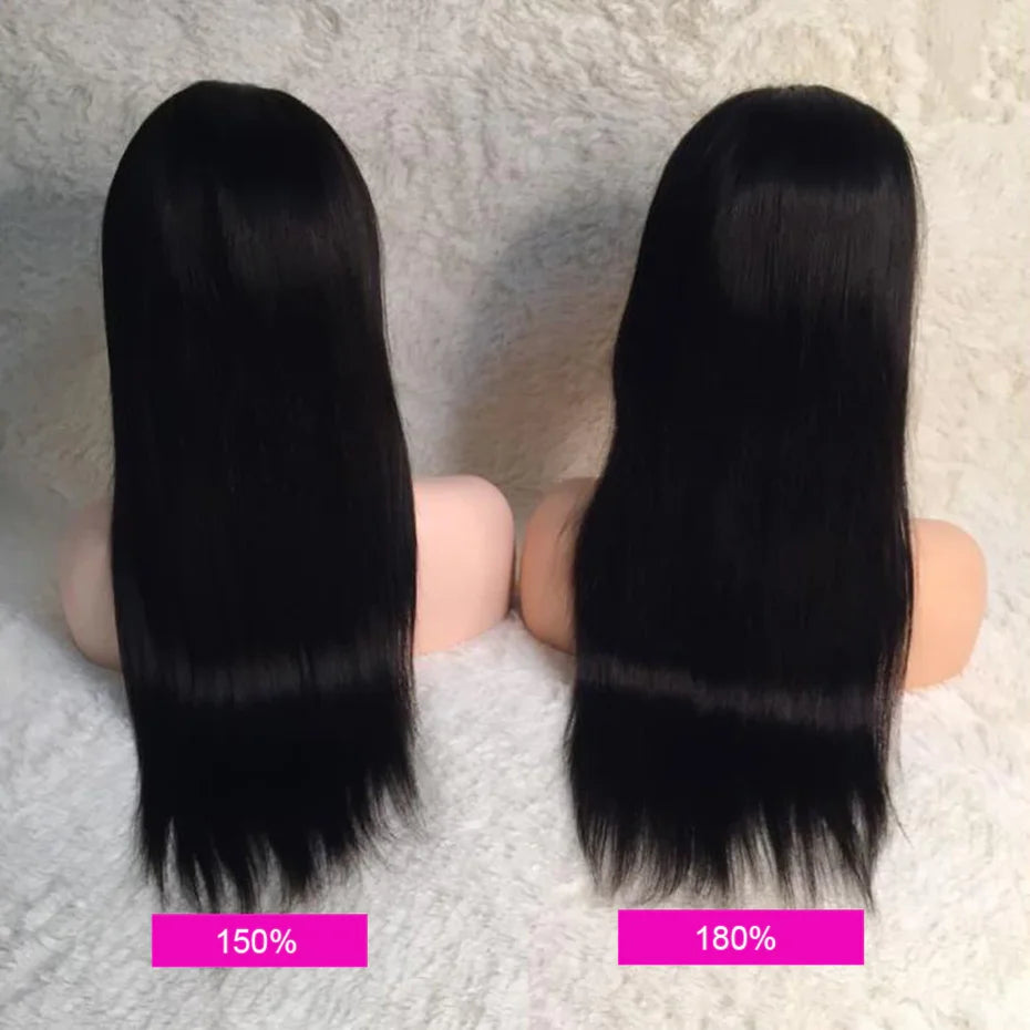 Brazilian Remy Straight - Glueless Human Hair Ready to Wear Wig