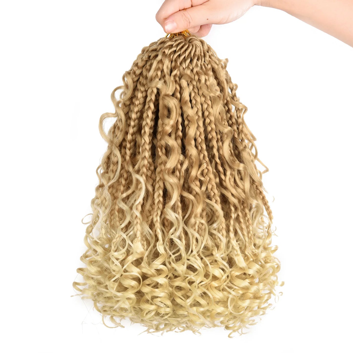 10 Inch Bob Goddess Box Braids Crochet Synthetic Hair 1Pcs/Lot