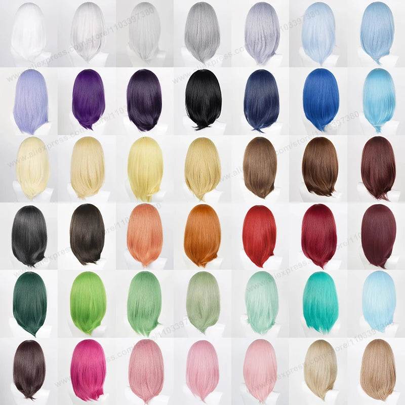 Synthetic Cosplay Wigs - Various Colors Available