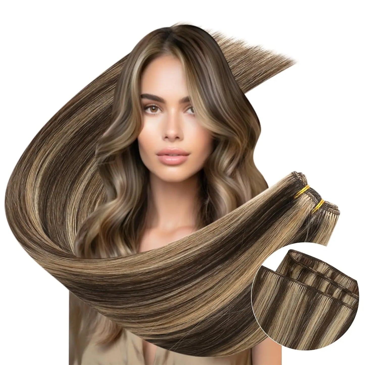 Straight Remy Human Hair Bundles