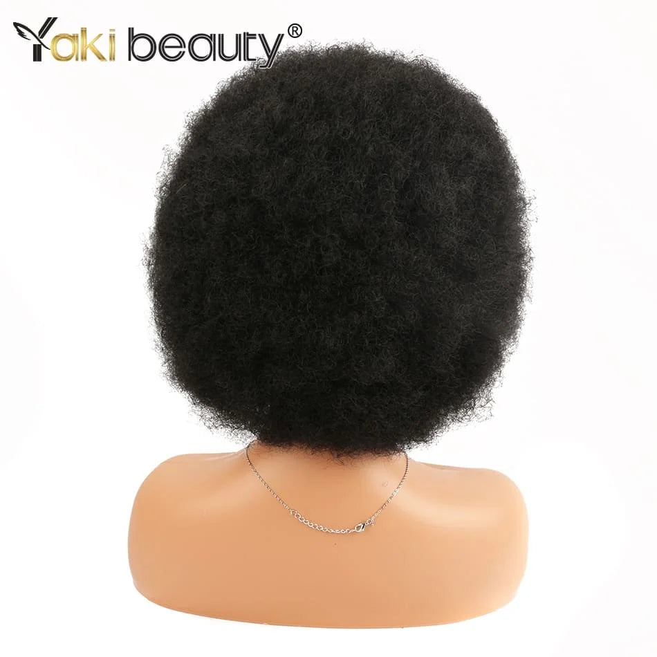 Synthetic Afro Kinky Curly Wigs - Various Colors Available