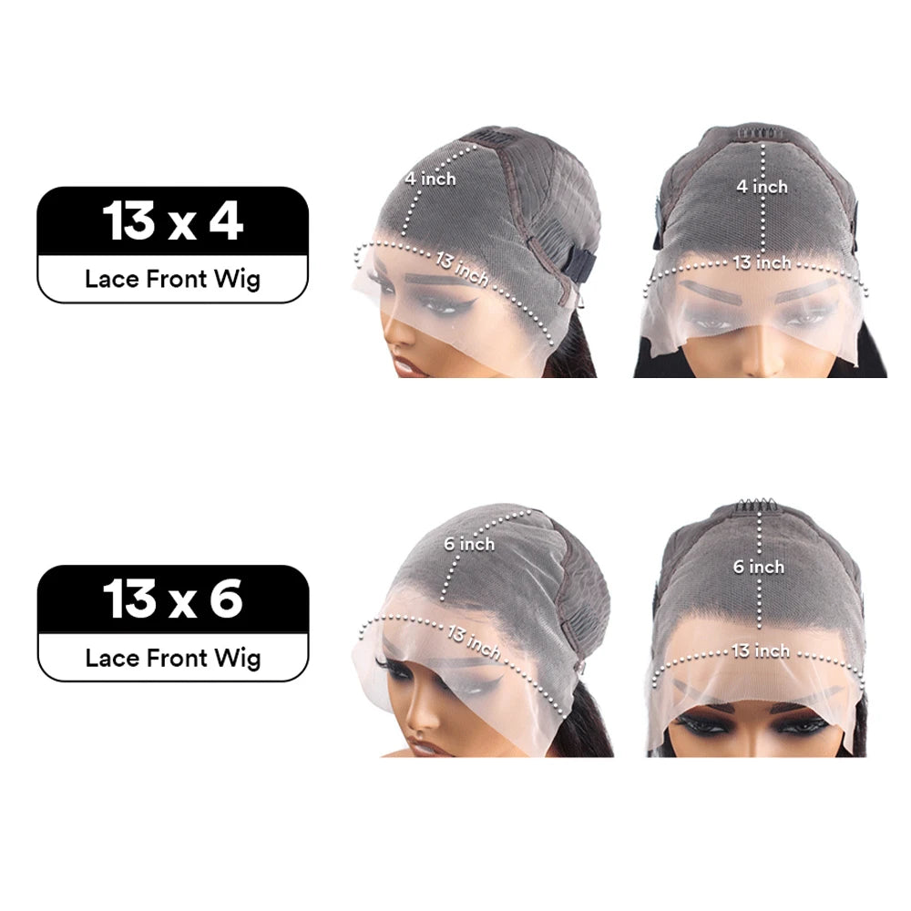 Pink 13x6 Body Wave Pre Plucked HD Lace Frontal Wig