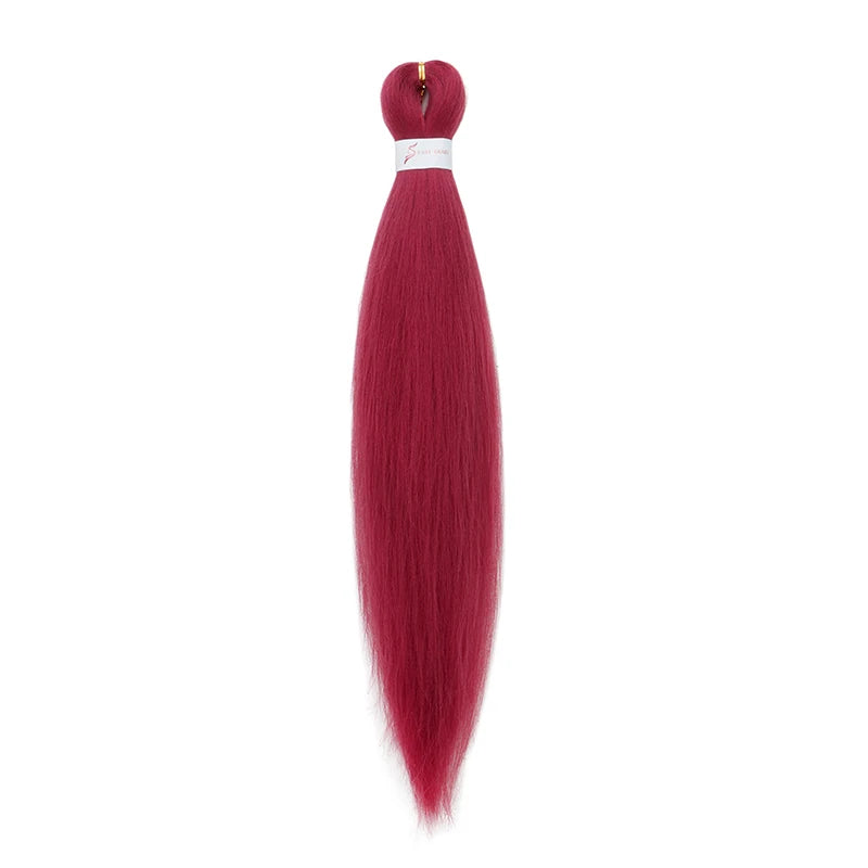 20Inch Synthetic Pre Stretched Yaki EZ Braiding Hair - Various Colors Available
