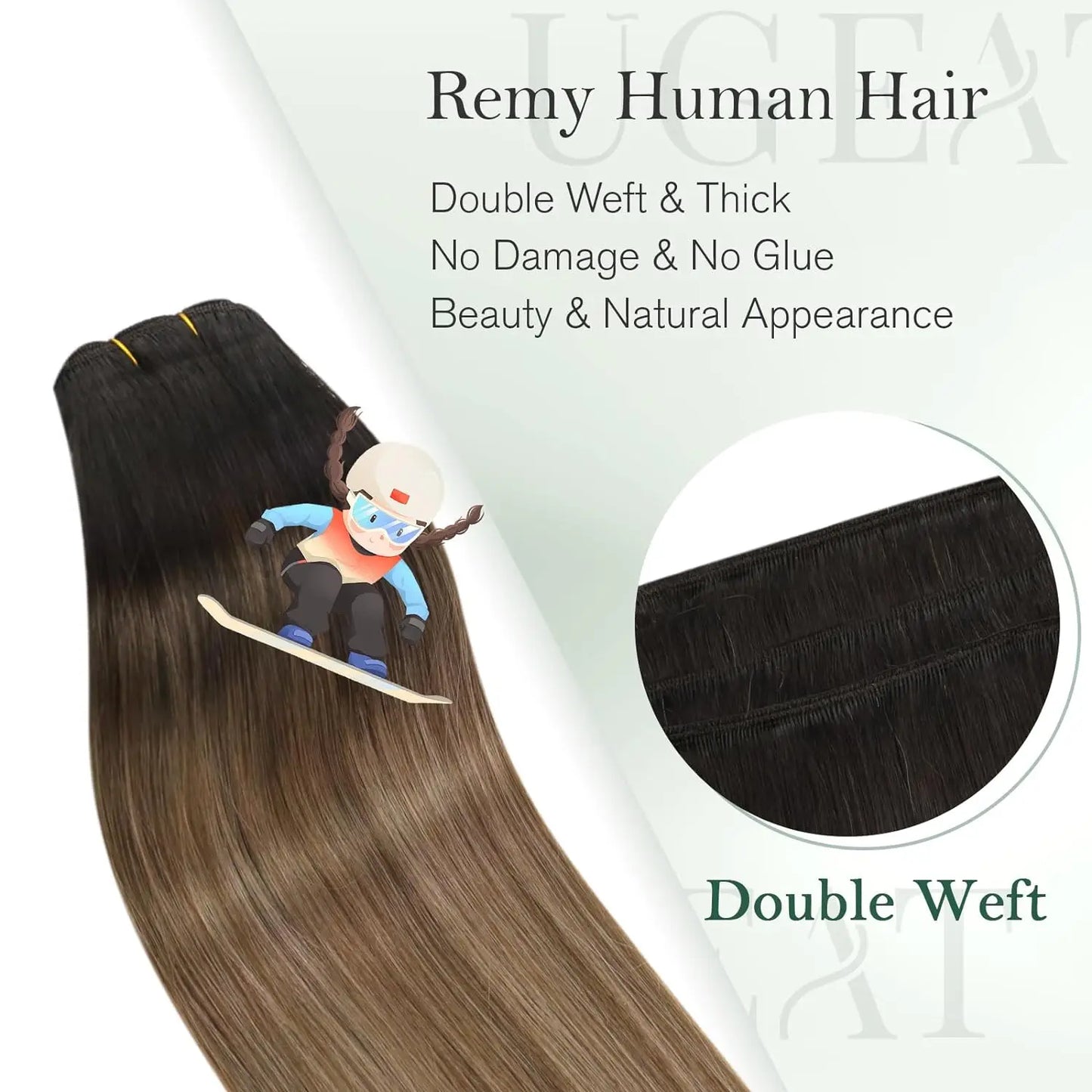 Straight Remy Human Hair Bundles