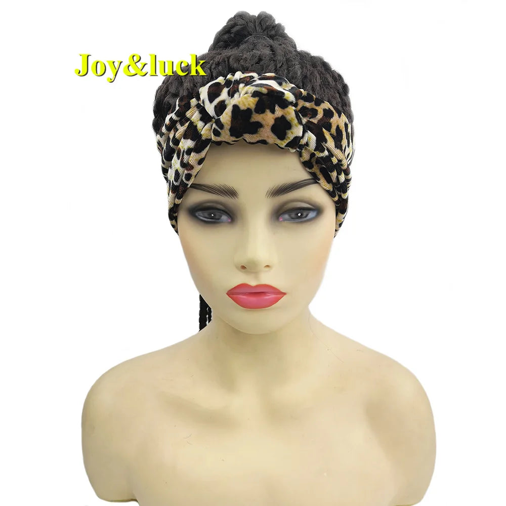 Synthetic Headband Braided Wigs