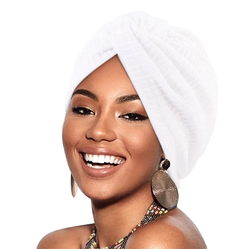 New Women's Turban Elatstic Wrap