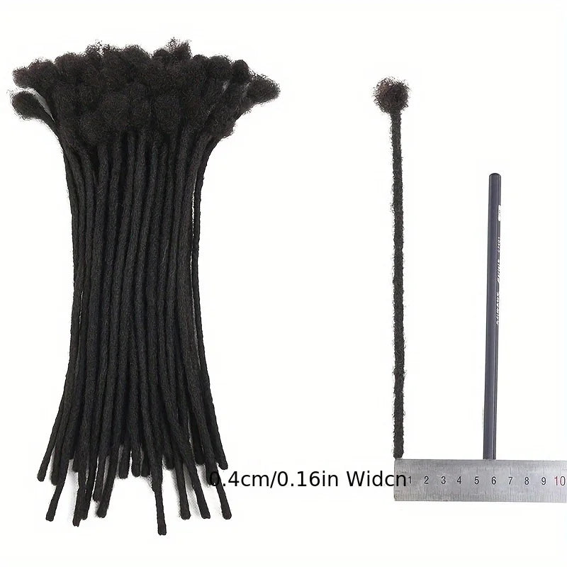 100% Real Human Hair Locs