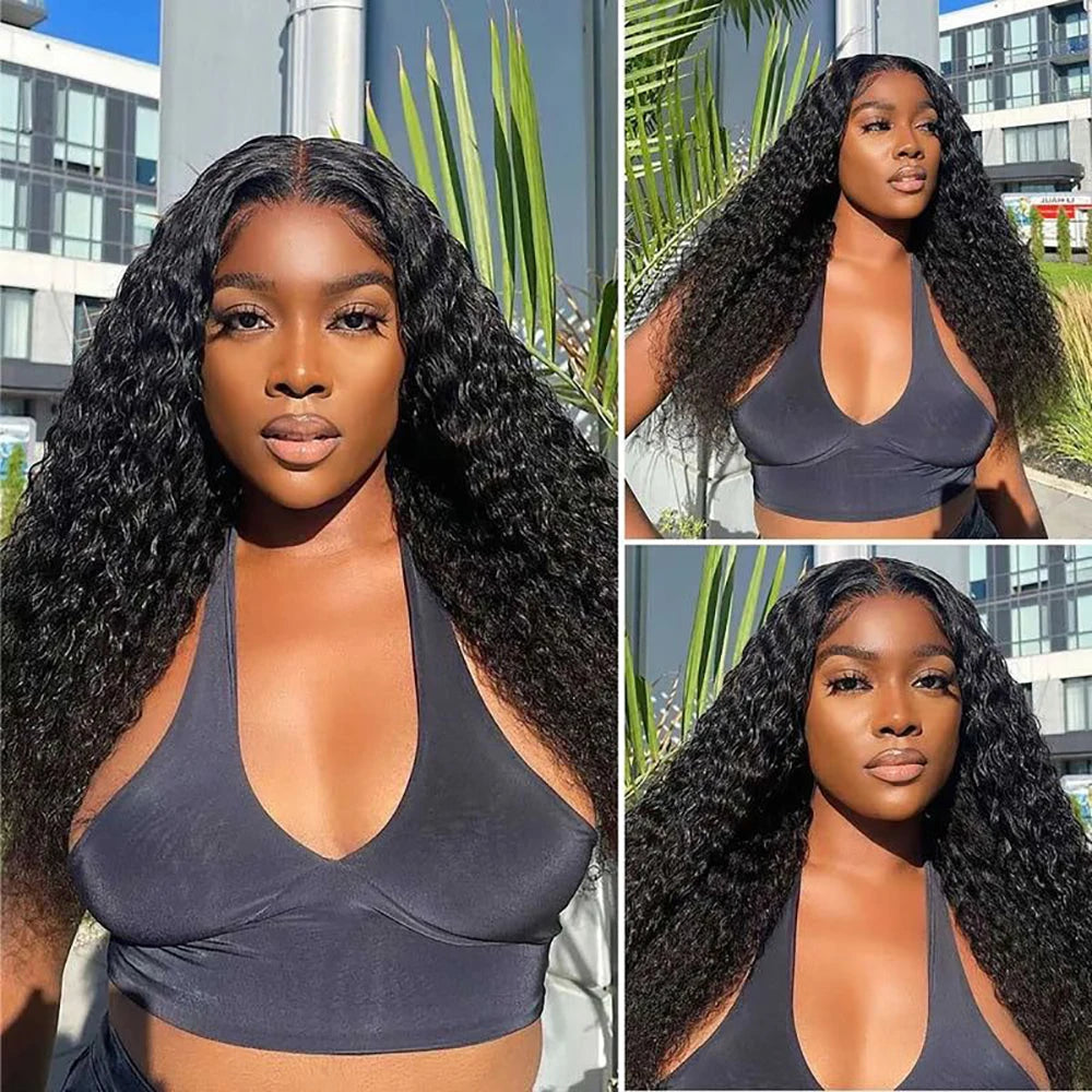Water Wave - Glueless Precut Ready To Wear Human Hair Wig