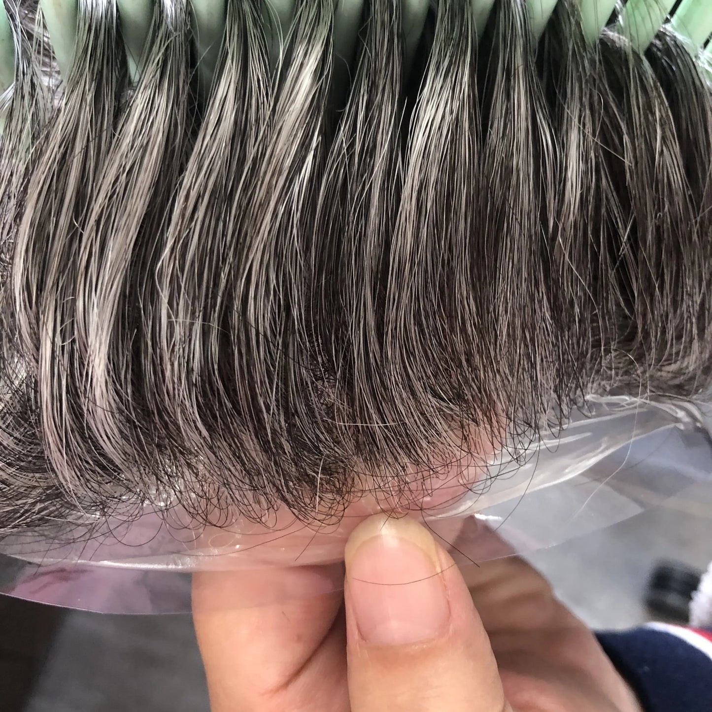 Thin 0.03mm Skin Natural Hairline 100% Human Hair Replacement System (Toupee) - Various Colors Available
