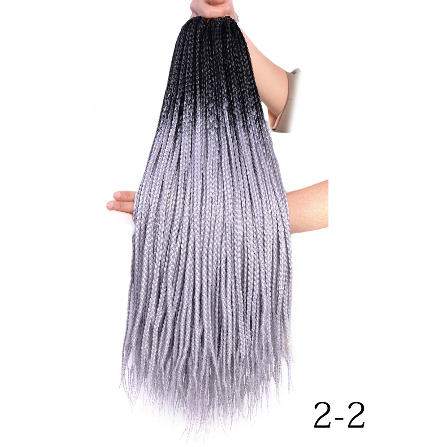 Synthetic Long Pre-Looped Box Braids Crochet Hair