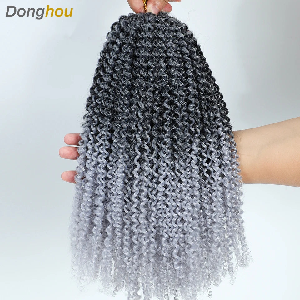 Curly Passion Twist Synthetic Crochet Hair - Various Colors Available