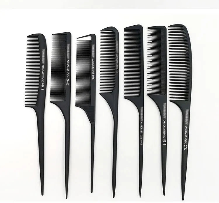 Professional Hair Tail Stainless Steel Styling Combs - Sold Separately