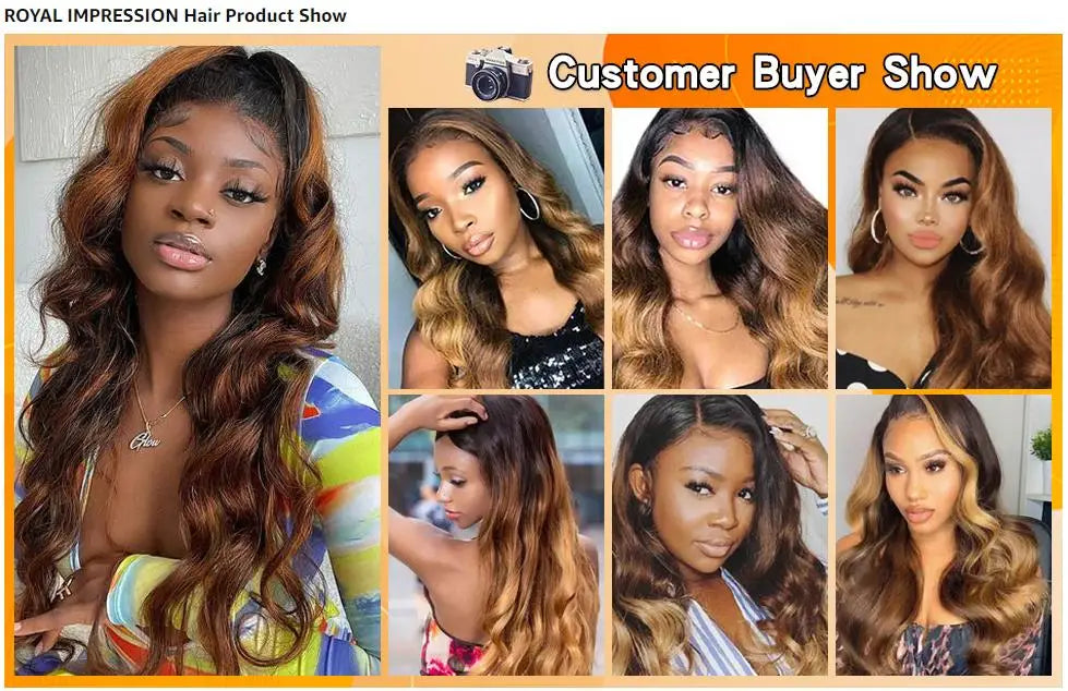 Ombre Body Wave 100% Unprocessed Virgin Brazilian Human Hair