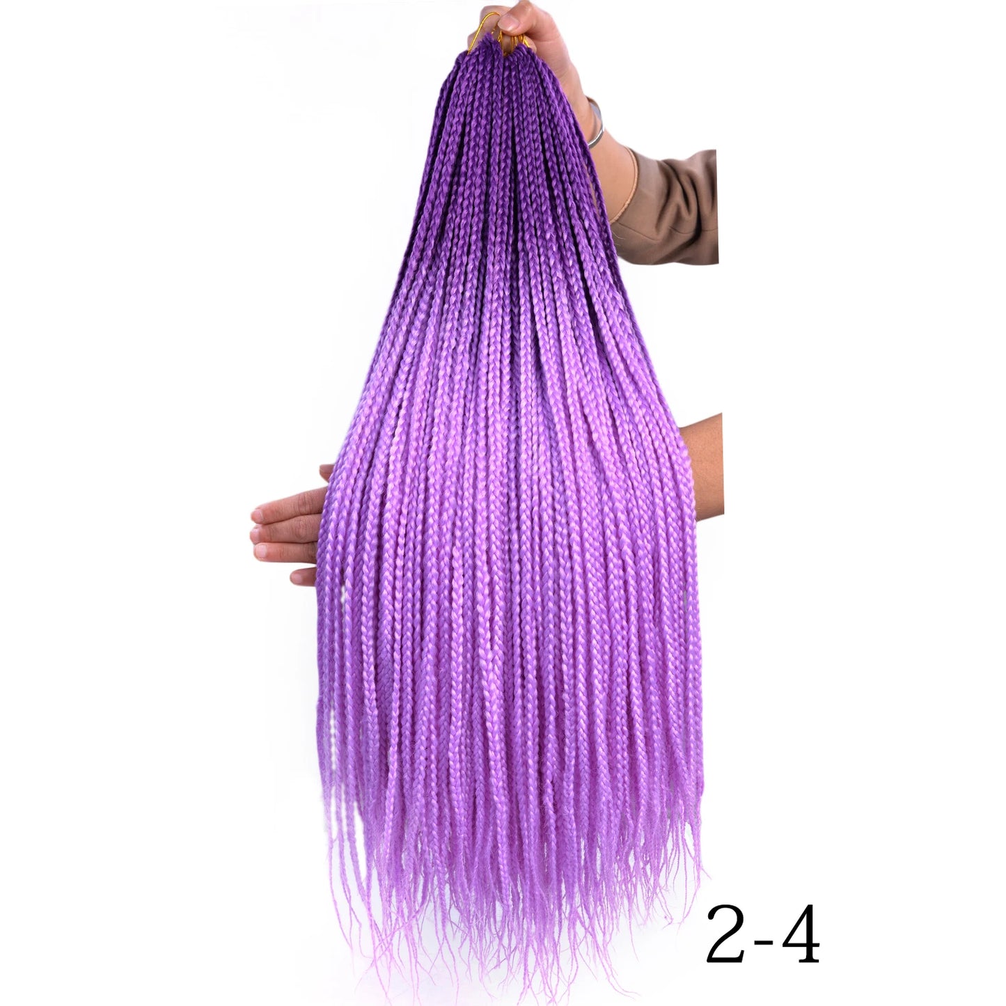 Synthetic Long Pre-Looped Box Braids Crochet Hair