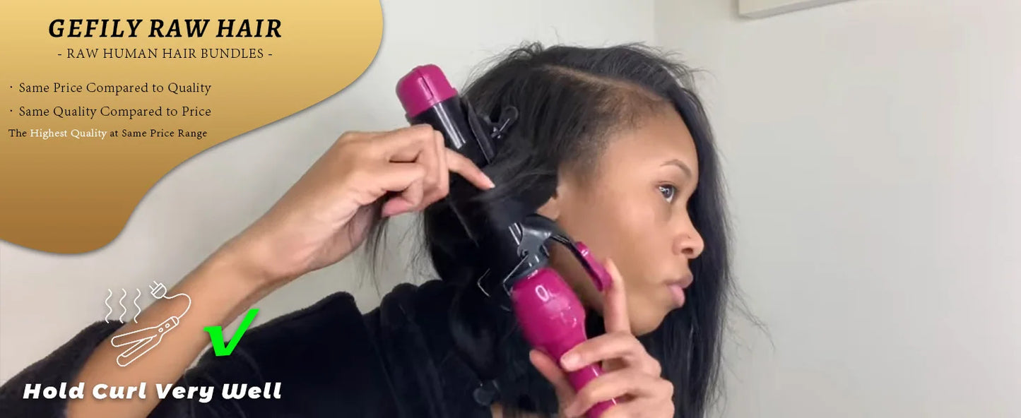 Straight Brazilian Weave Raw Human Hair Bundles