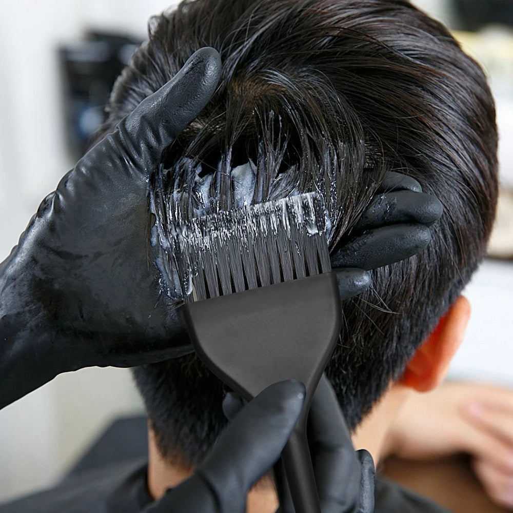 Arc Shaped Dye Hair Brush Salon Non-slip Color Cream Brush Hair Coloring Brush Hair Dye Applicator Dust Brush Styling Accessorie
