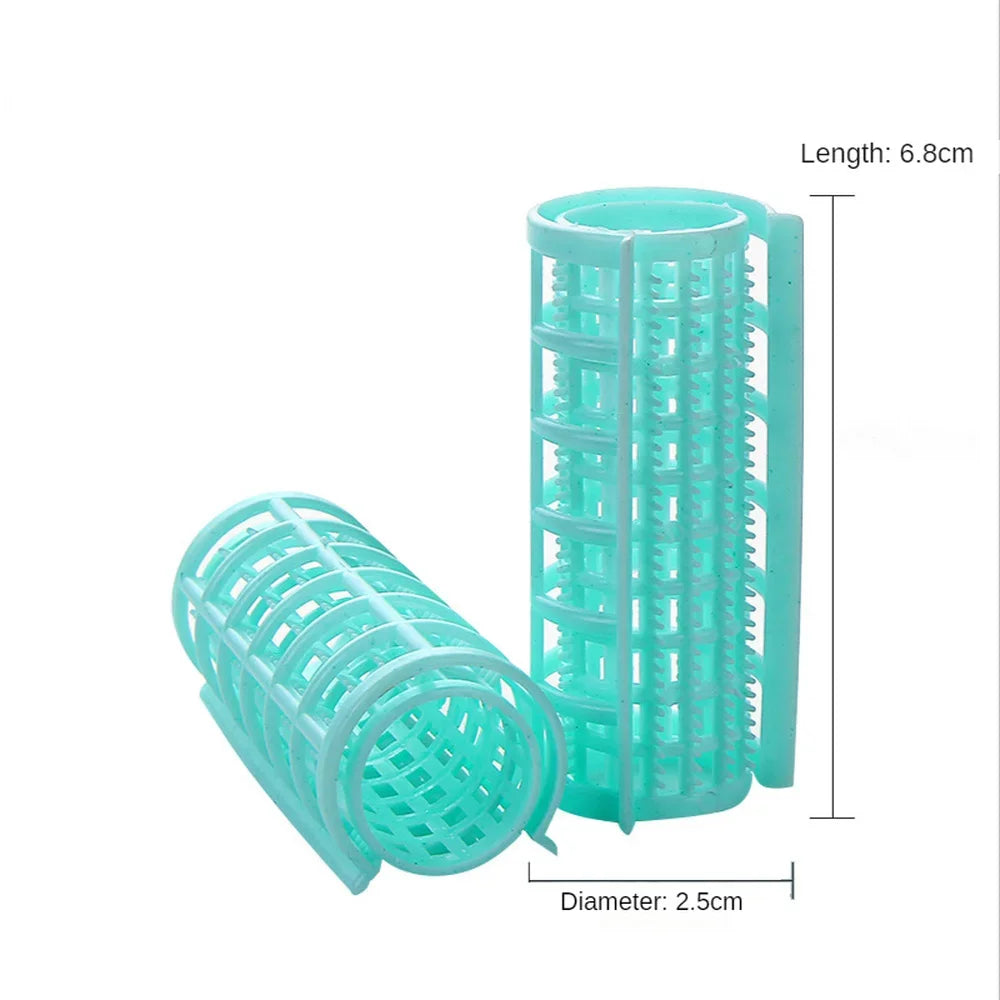 6/8/10/12/14Pcs Heatless Hair Curler No Heat Hair Rollers Root Perm Rods Bangs Curling Rod Plastic Lazy Curls Hair Styling Tools