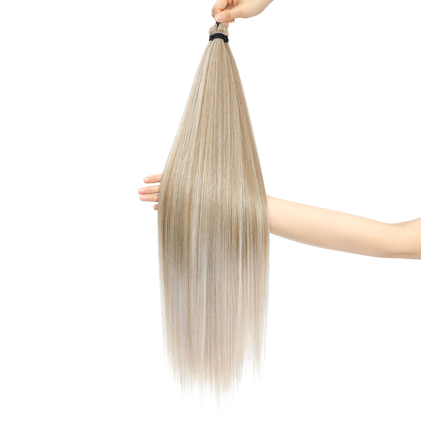 Straight Bundles Synthetic Crochet Hair Synthetic