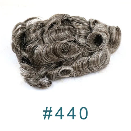 Thin 0.03mm Skin Natural Hairline Vlooped 100% Human Hair Replacement System (Toupee) Various Colors Available